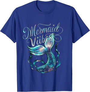 Mermaid Vibes Toddler ,mermaid Vibes,toddler Mermaid Vibes T-Shirt - T-Shirt | Royal