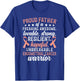 Proud Father of an Endometrial Cancer Warrior T-Shirt - T-Shirt | Royal