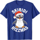 Skibidi Rizzmas Funny Christmas Christmas Season Penguin T-Shirt - T-Shirt | Royal