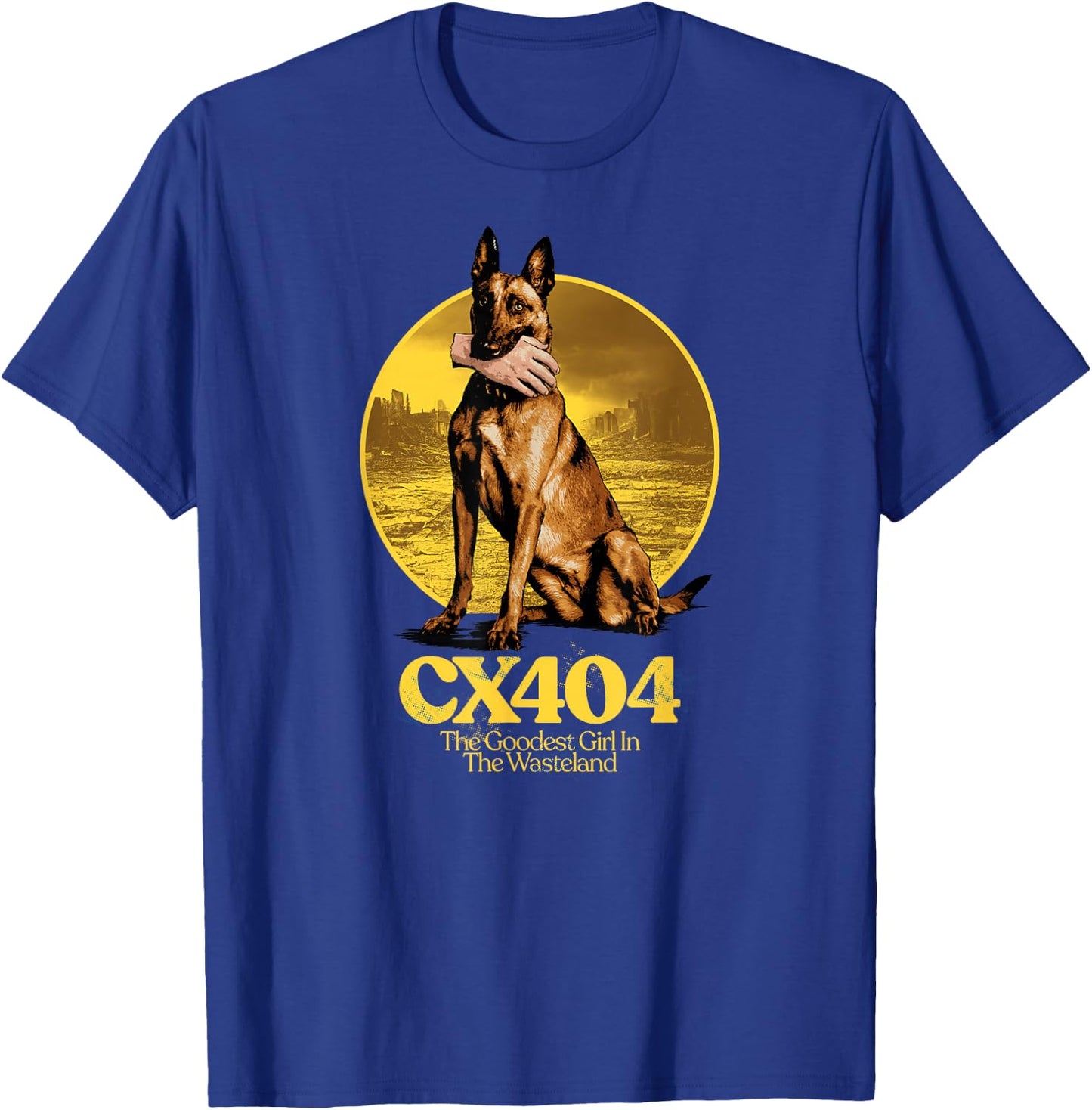 Fallout - CX404 , blue T-Shirt - T-Shirt | Royal