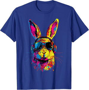 Lapin avec Lunettes de Soleil Lapin des Champs Doux Lapins T-Shirt - T-Shirt | Royal