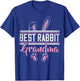 Best Rabbit Grandma Ever Bunny Grandma T-Shirt - T-Shirt | Royal