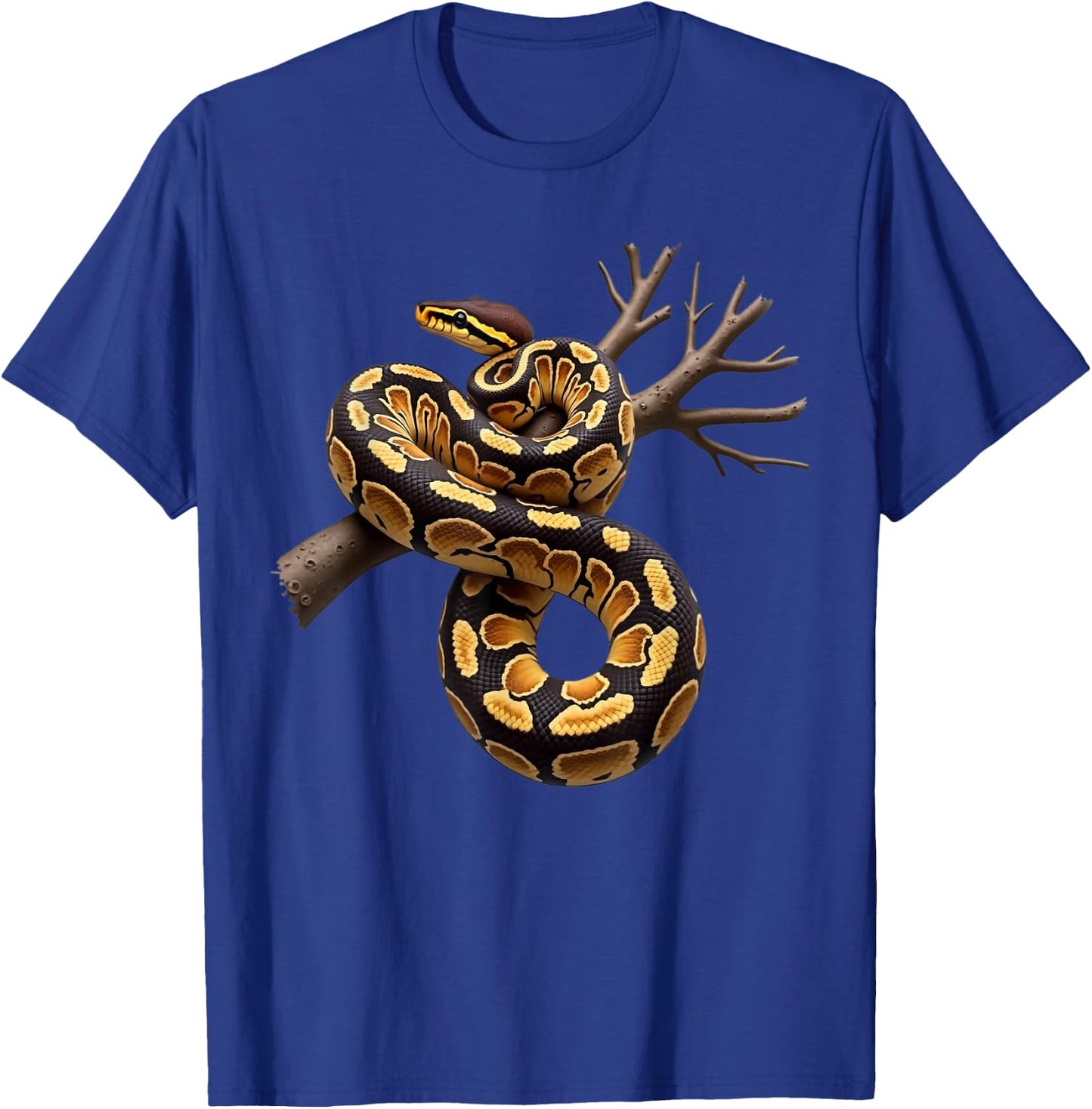 Funny King Python Lover Snakes Reptiles Python , black, S T-Shirt - T-Shirt | Royal