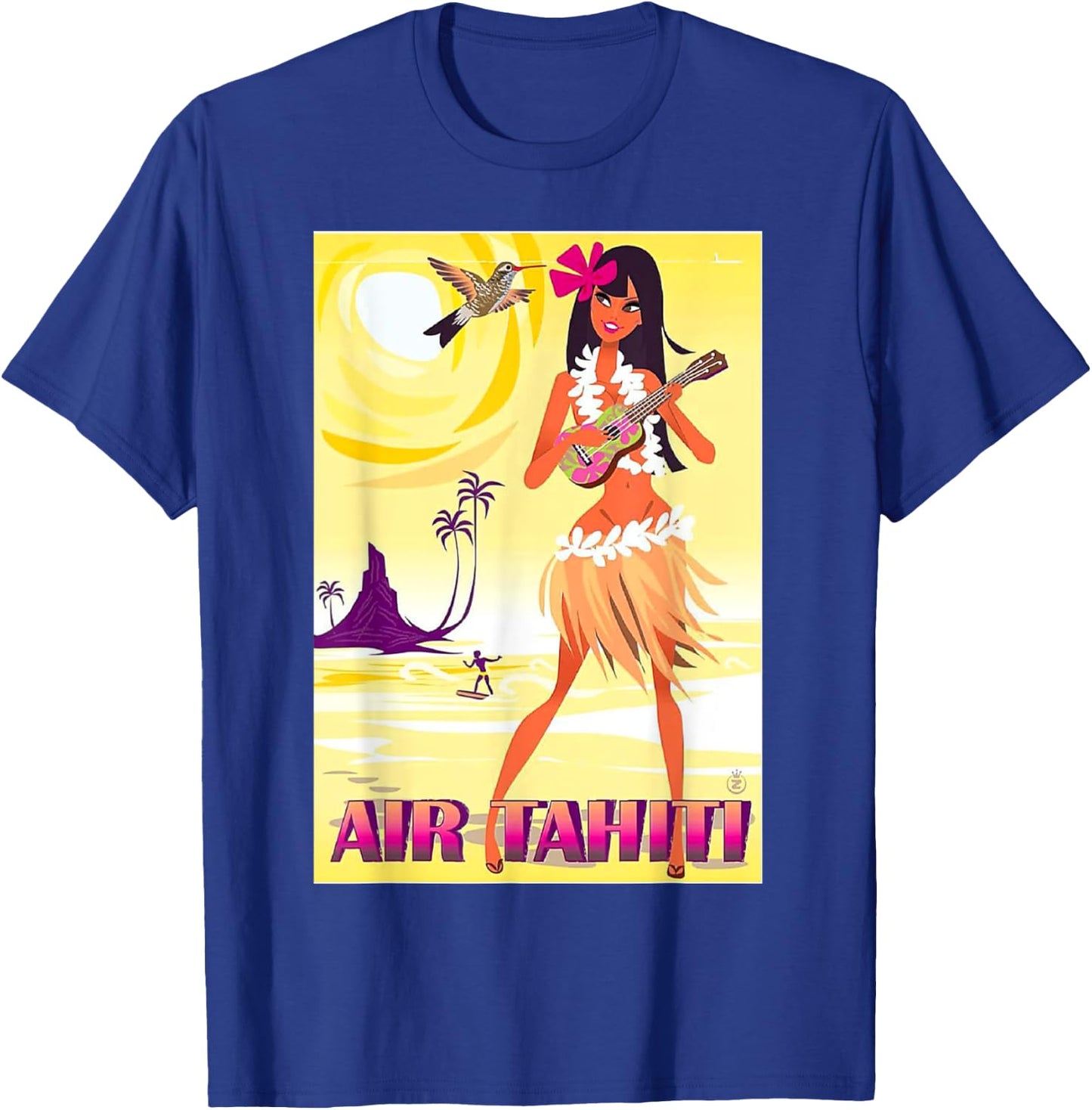 Air Tahiti T-Shirt - T-Shirt | Royal