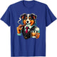 Australian Shepherd dog Cigar And Whiskey T-Shirt - T-Shirt | Royal