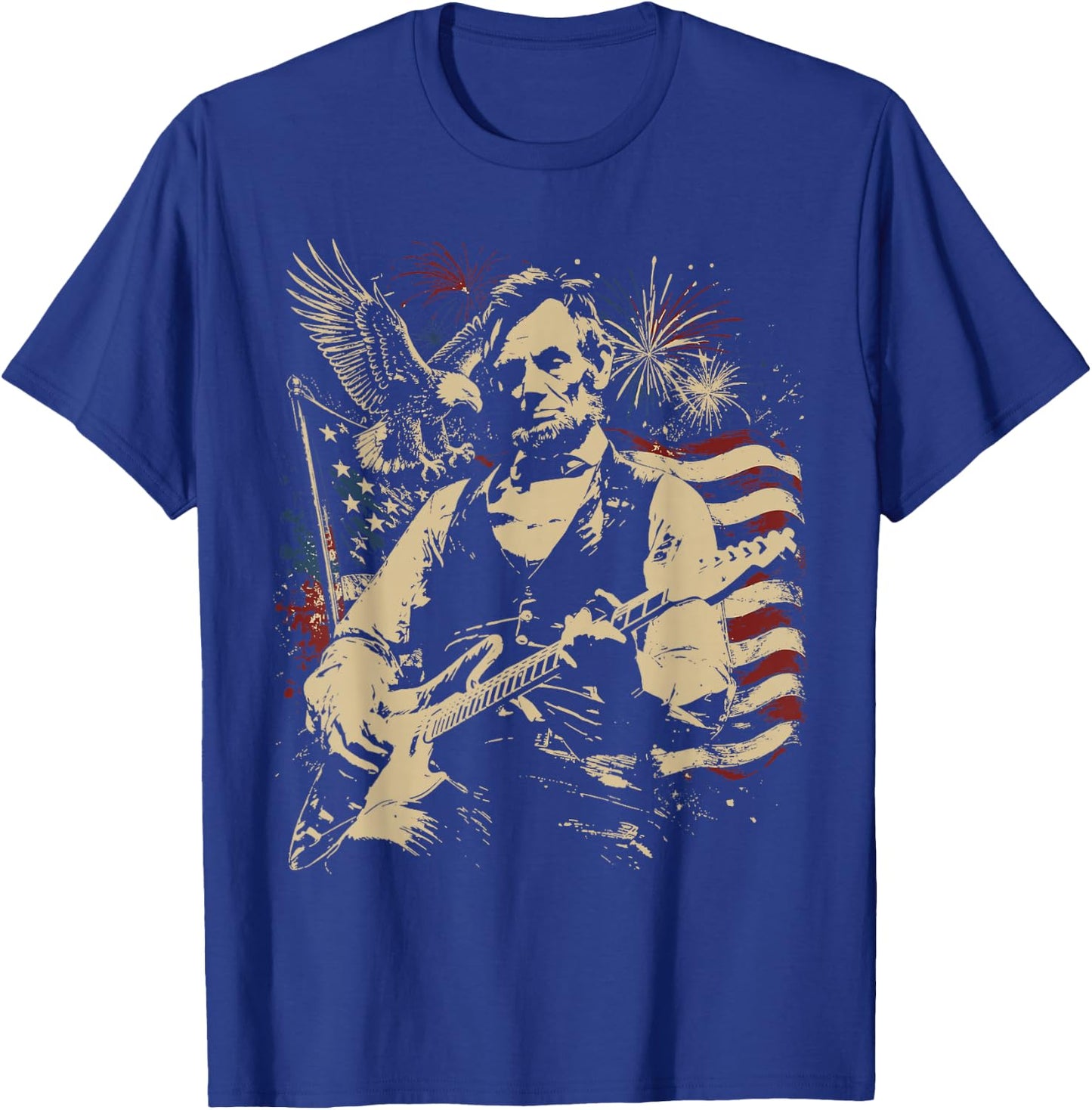 250 Anniversary USA 4th of July Patriotic Men 250 American T-Shirt - T-Shirt | Royal