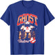 Ghostbusters Cute Stay Puft Loom Group Shot Retro Big Logo T-Shirt - T-Shirt | Royal