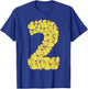 Rubber Ducky 2 Year Old Quack Birthday Rubber Duck T-Shirt - T-Shirt | Royal