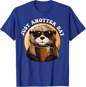 Funny Otter - Just Anotter Day for Otter lover T-Shirt - T-Shirt | Royal