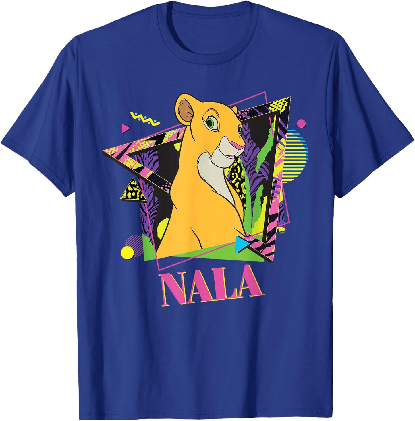 Disney The Lion King Retro '90s Couples Matching Nala , Black, S T-Shirt - T-Shirt | Royal