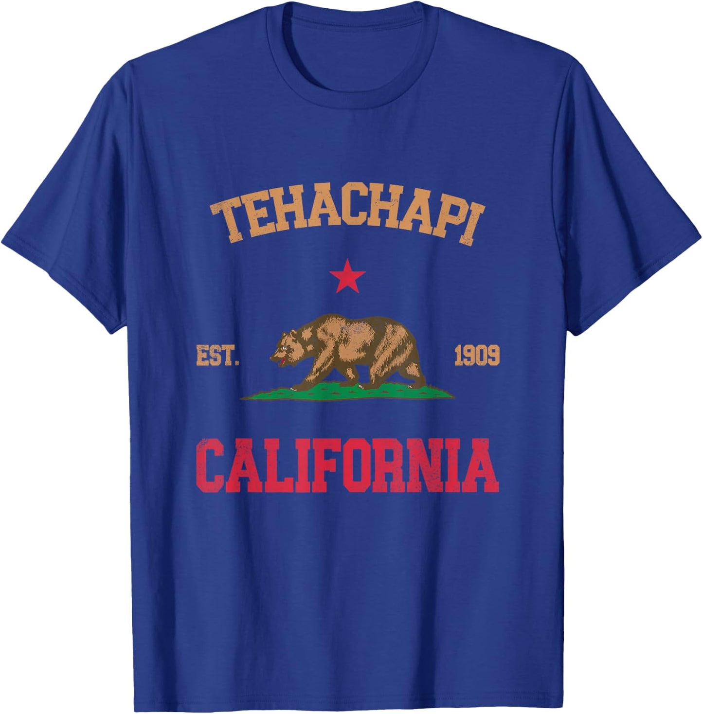 Tehachapi California T-Shirt - T-Shirt | Royal