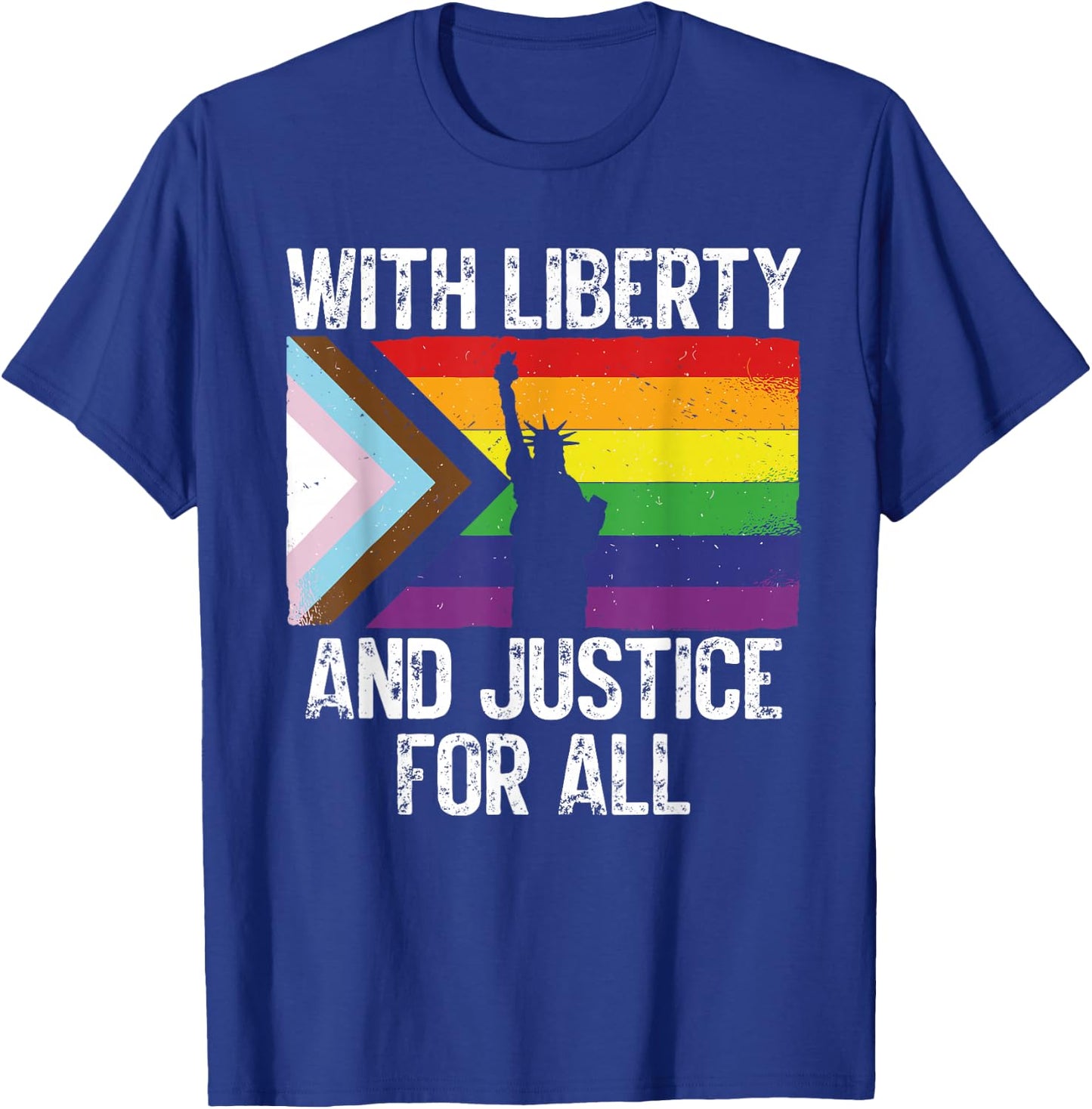 LGBTQ Trans Gay T-Shirt - T-Shirt | Royal