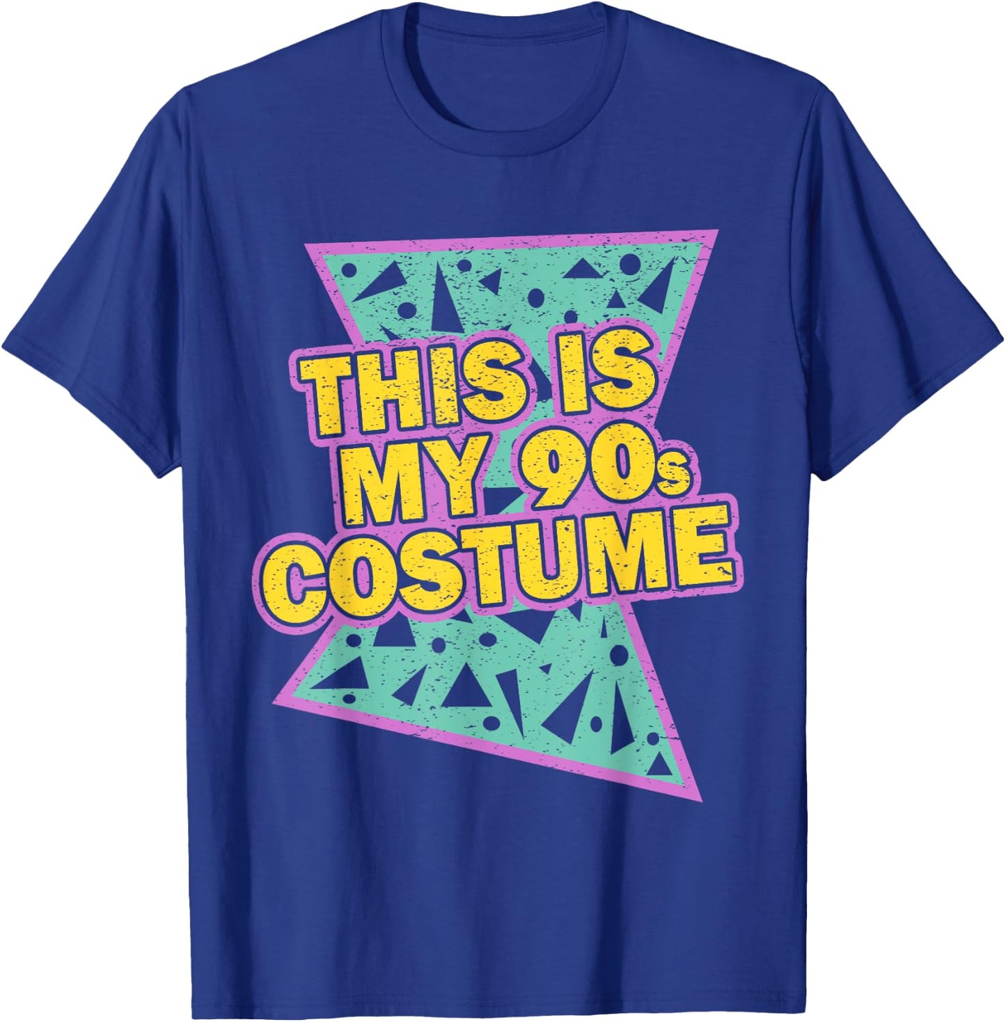 This Is My 90-s Costume 80's 90's Party T-Shirt - T-Shirt | Royal