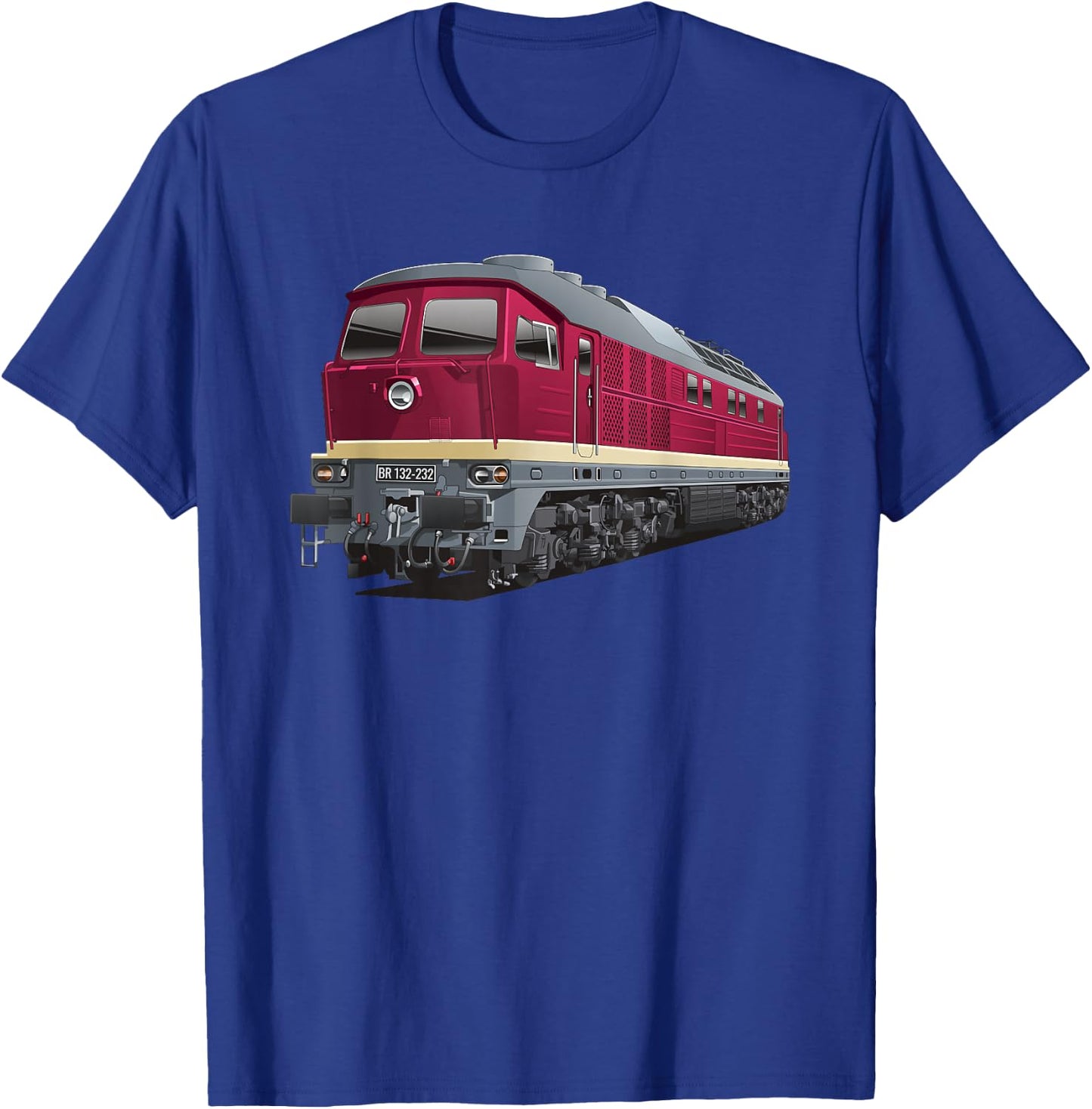 Ludmilla Model Railway Diesel Locomotive BR 132 BR 232 T-Shirt - T-Shirt | Royal