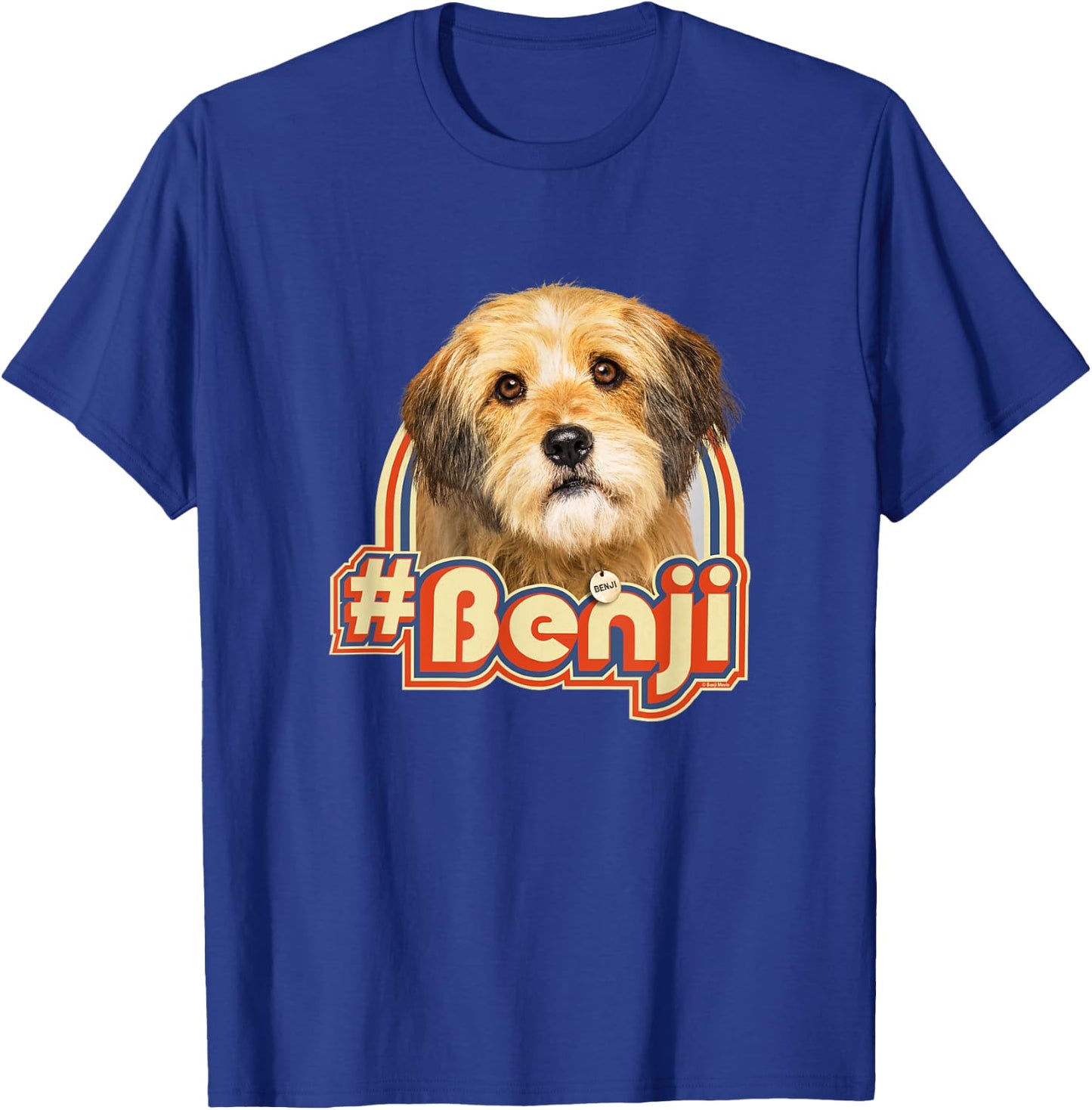 Benji The Dog Hashtag T-Shirt - T-Shirt | Royal