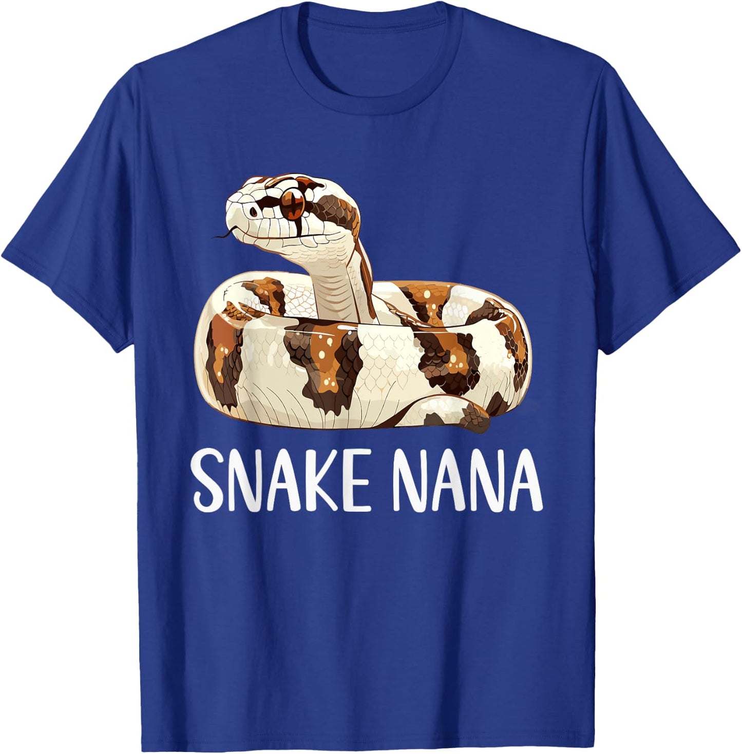 Snake Nana Funny Animals Lover Grandma Gift Mothers Day T-Shirt - T-Shirt | Royal