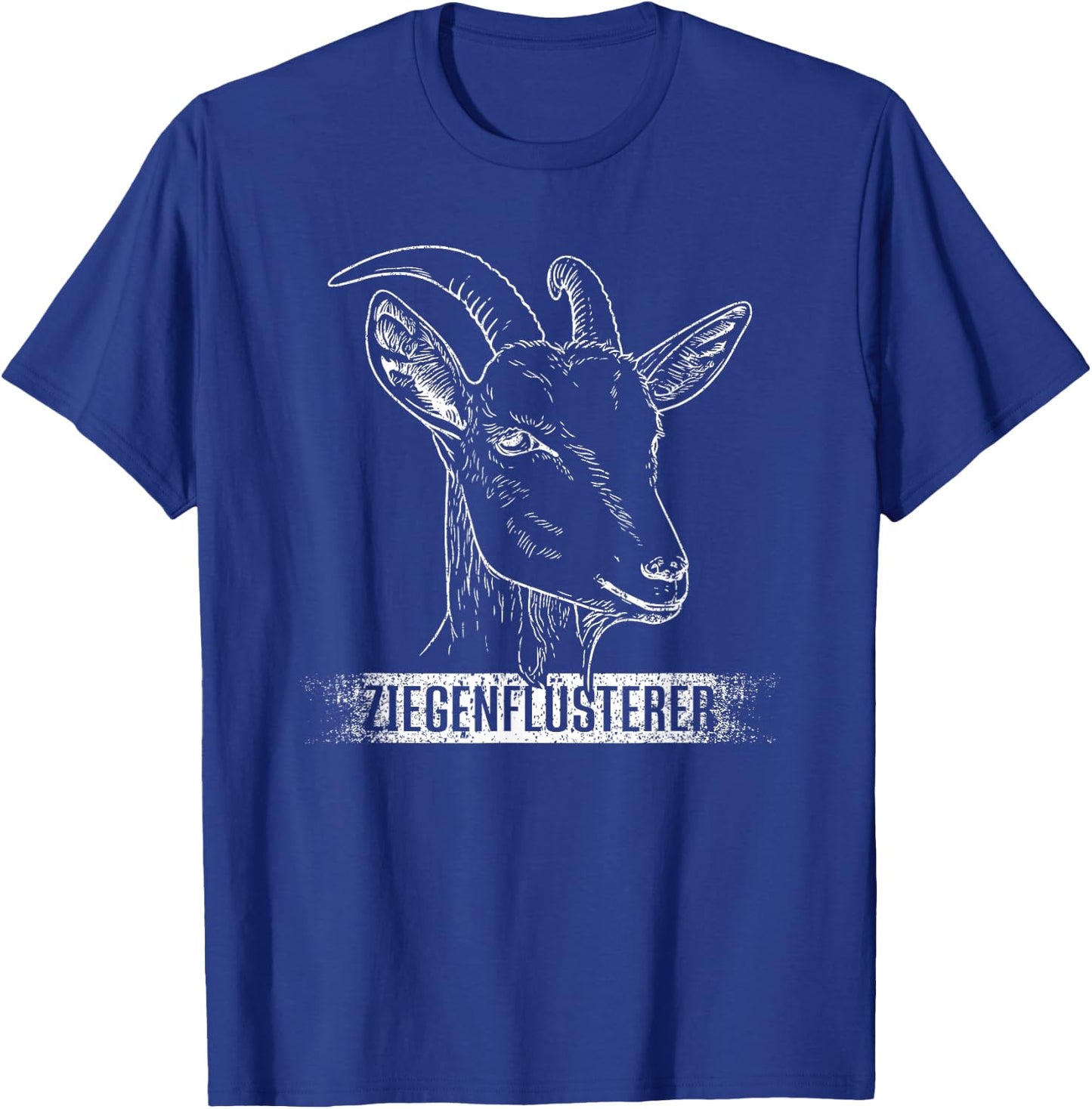 Ziegenflüsterer | Ziegen Flüsterer Lustiges Ziegen Landwirt T-Shirt - T-Shirt | Royal