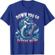 Spooky Sirens Horror Mermaid Creepy Mermaid Haunted Sea T-Shirt - T-Shirt | Royal