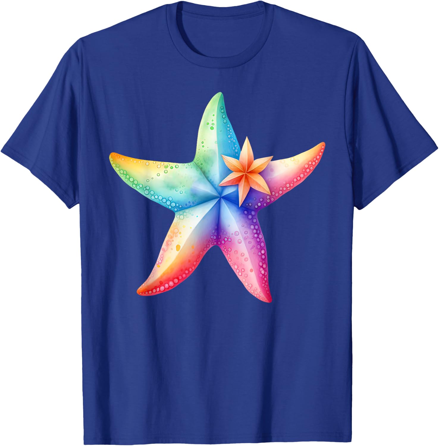 Starfish Costume Adult Women Children Starfish T-Shirt - T-Shirt | Royal