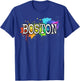 Boston Massachusetts Apparel Women & Kids Boston T-Shirt - T-Shirt | Royal