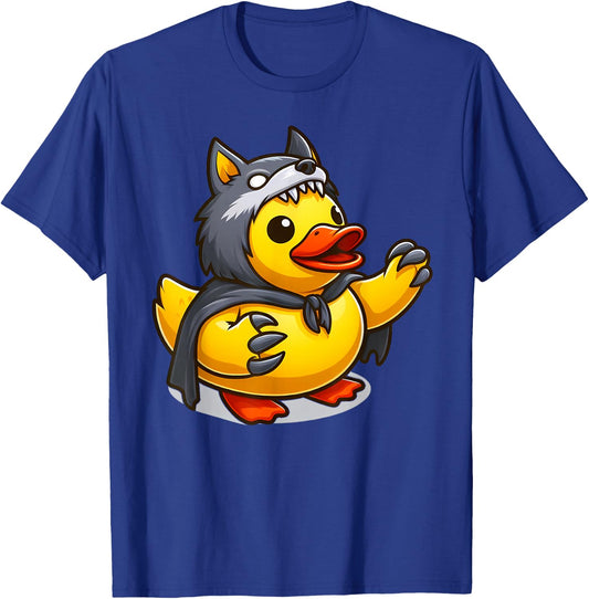 Werewolf Duck, Rubber Yellow Duck T-Shirt - T-Shirt | Royal