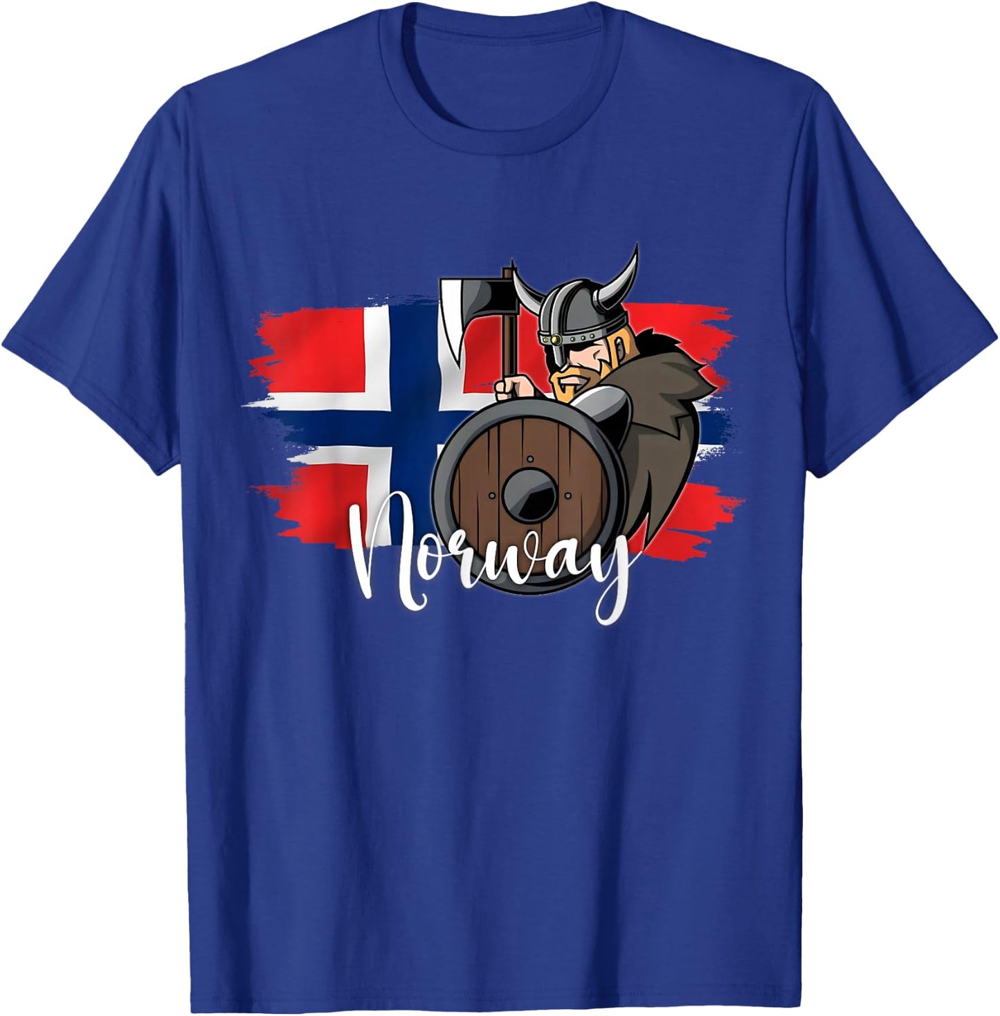 Norwegian Flag Norway T Shirt Norway Shirt Kids T Shirt, black T-Shirt - T-Shirt | Royal