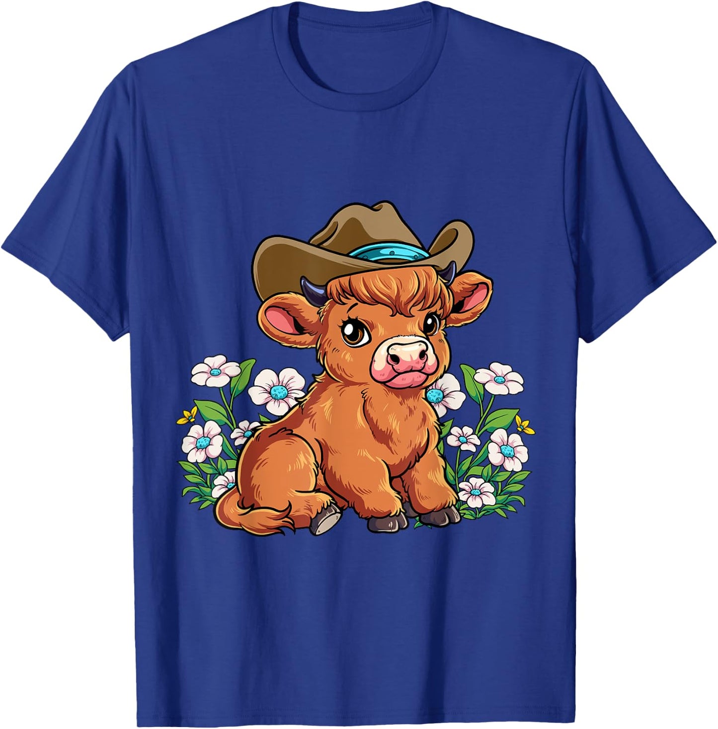 Highland Cow T-Shirt - T-Shirt | Royal