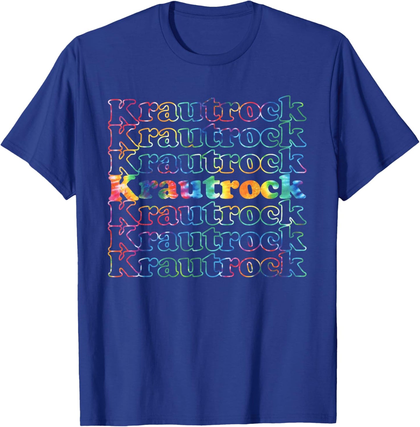 Krautrock Tie Dye T-Shirt - T-Shirt | Royal