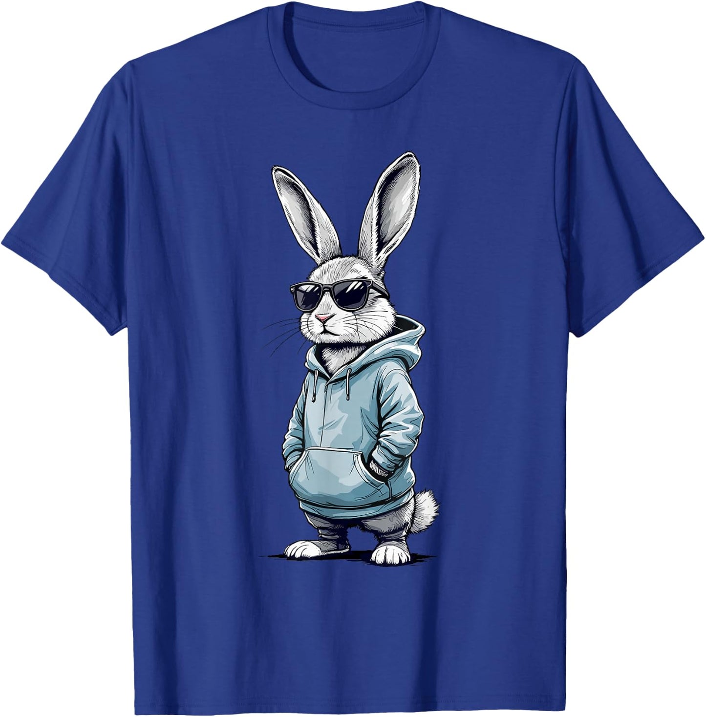 Cool Daddy Easter Bunny Dad Kids Boys Easter T-Shirt - T-Shirt | Royal