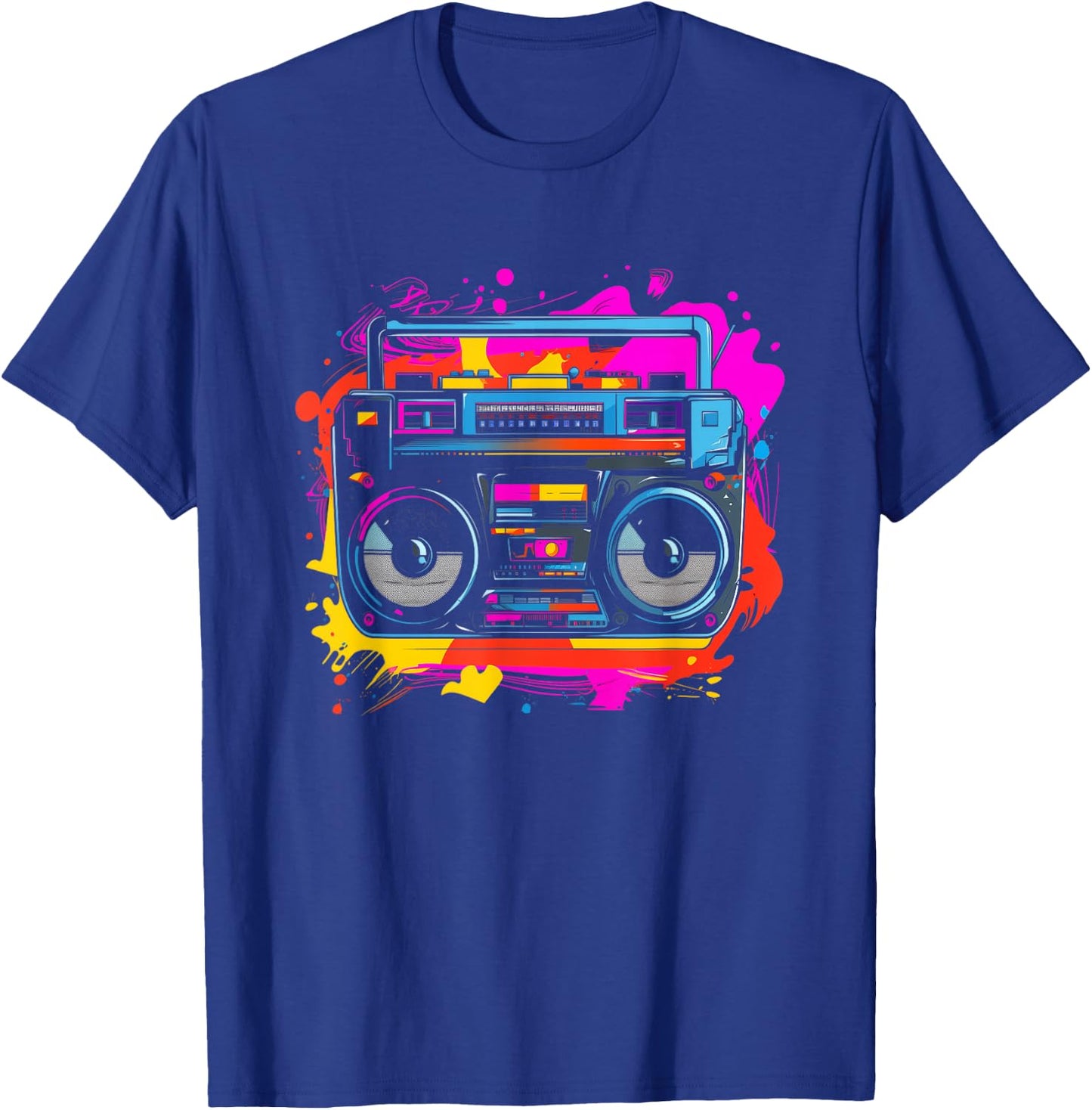 Hip Hop Music 90s Style Hiphop Graffiti T-Shirt - T-Shirt | Royal