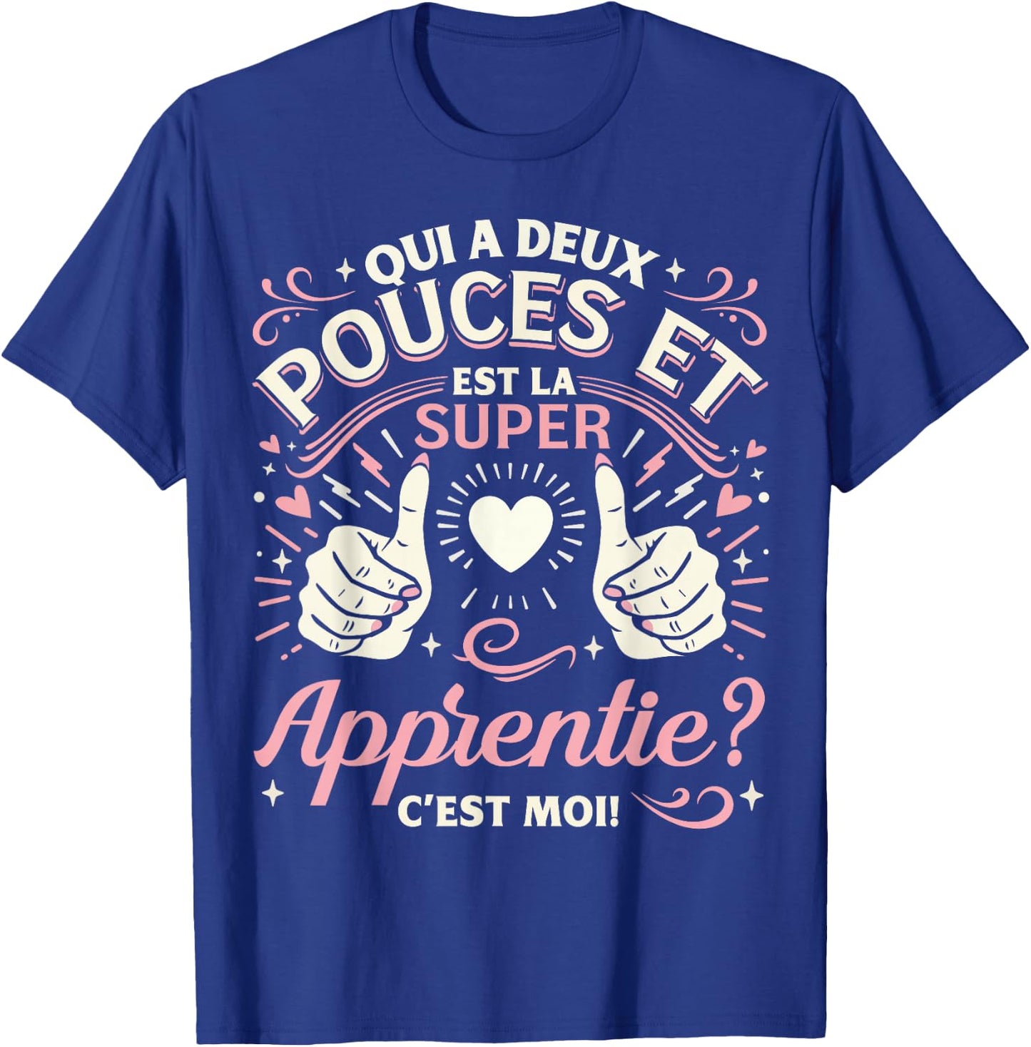 A Super Apprentice Gift An Apprentice End Of Internship , Black, S T-Shirt - T-Shirt | Royal