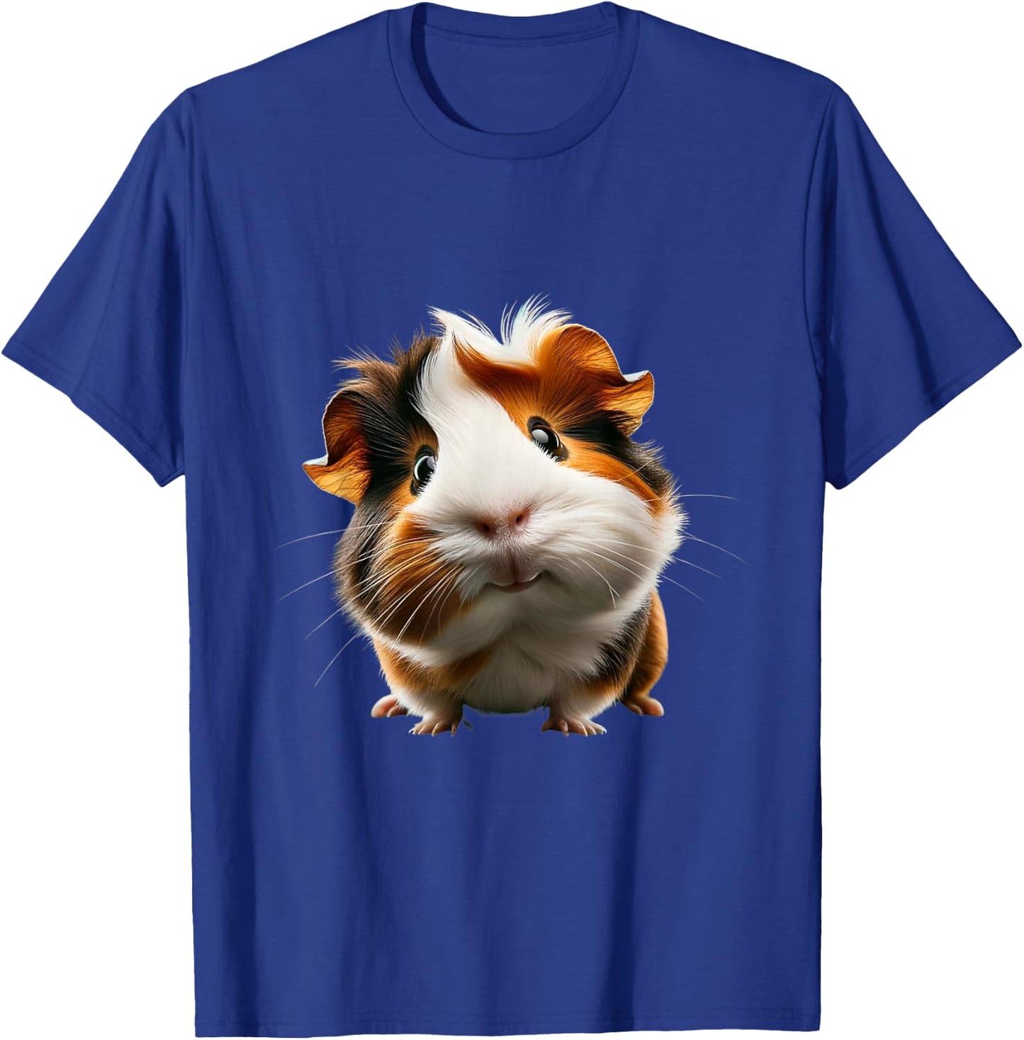 Adorable Guinea Pig Design , black T-Shirt - T-Shirt | Royal