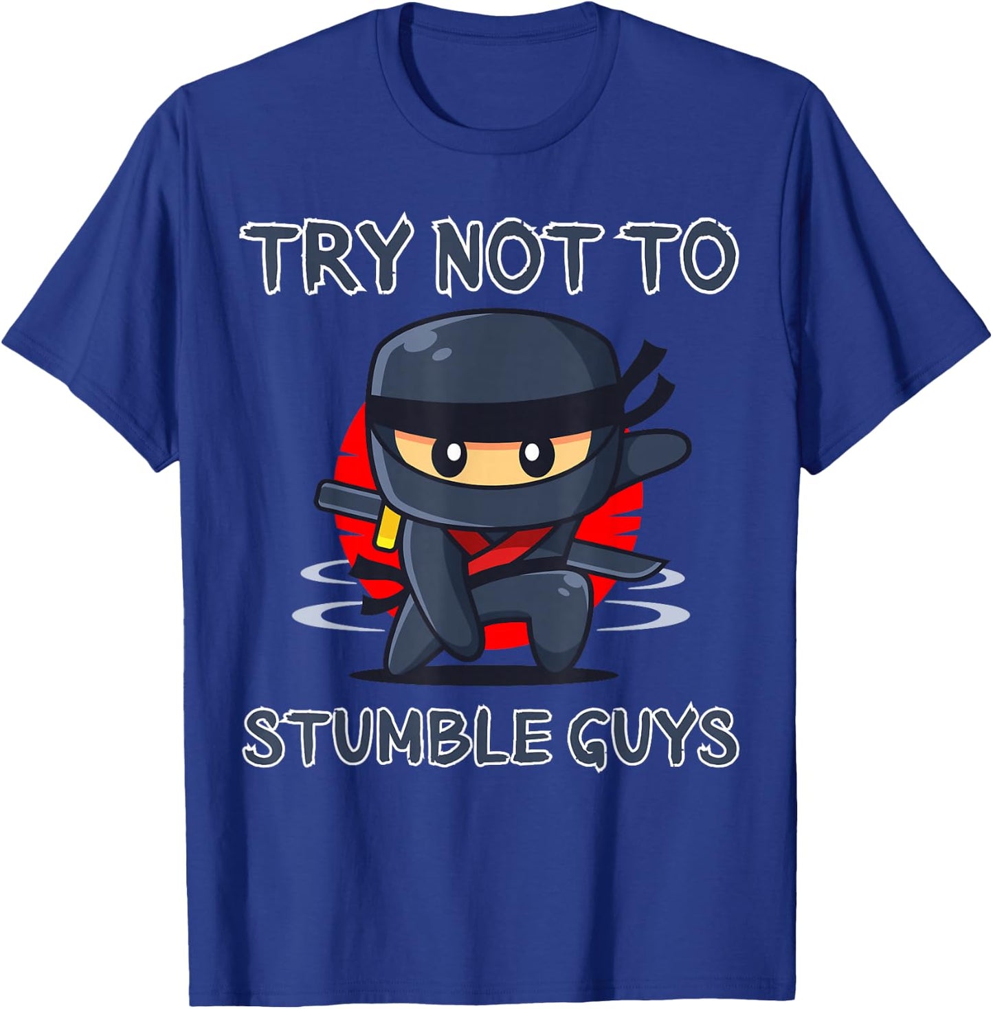 Ninja Moves Apparel , Black, S T-Shirt - T-Shirt | Royal