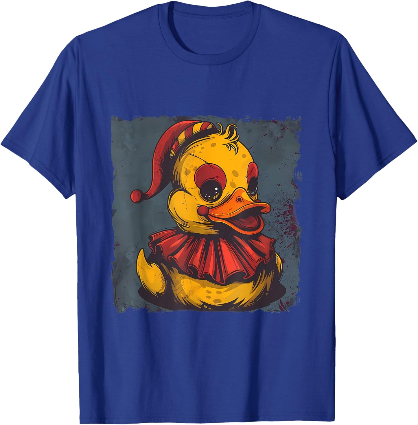 Rubber Duck Clown Rubber Duckie Circus Rubber Duckling T-Shirt - T-Shirt | Royal