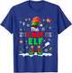 The Chef Elf Christmas Job Team Matching Funny Party T-Shirt - T-Shirt | Royal