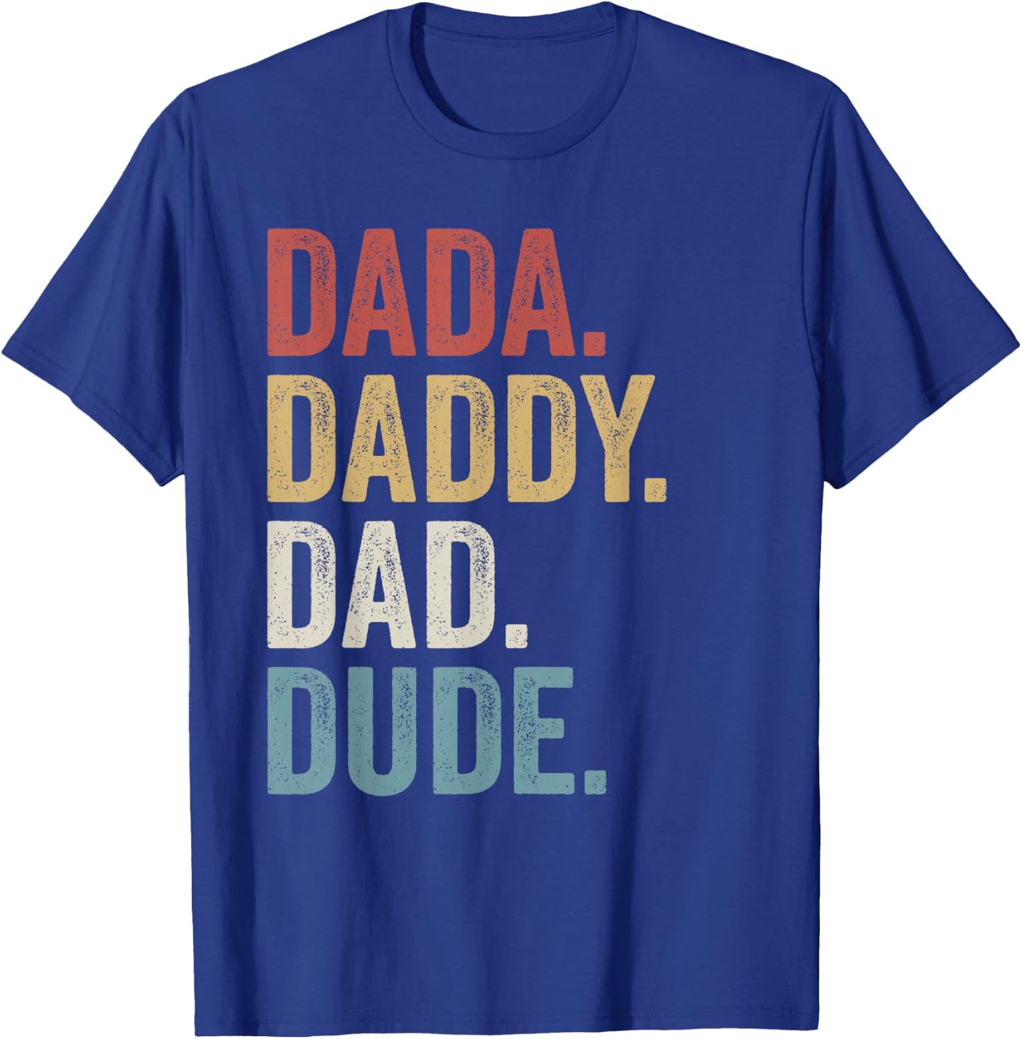 Dada daddy dad dude slang retro vintage T-Shirt - T-Shirt | Royal