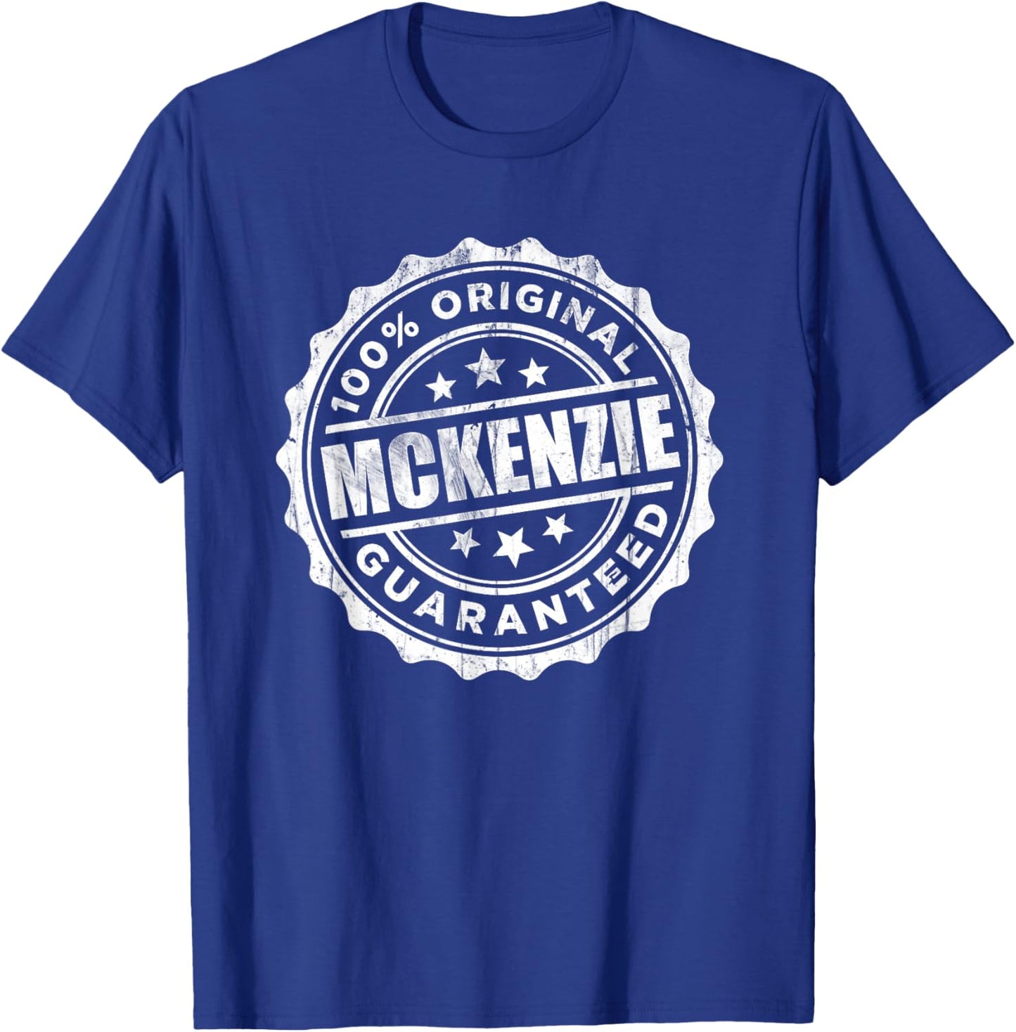 Mckenzie 100% Original Guaranteed T-Shirt - T-Shirt | Royal