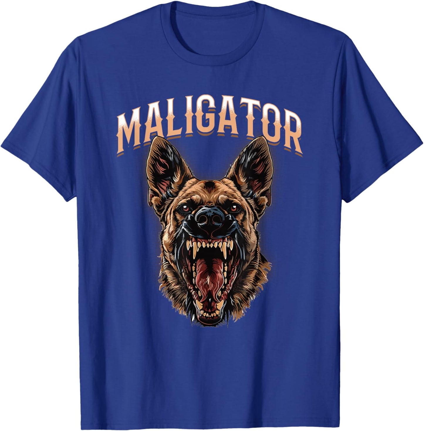 Maligator Belgian Malinois Dog Breed , Black, S T-Shirt - T-Shirt | Royal