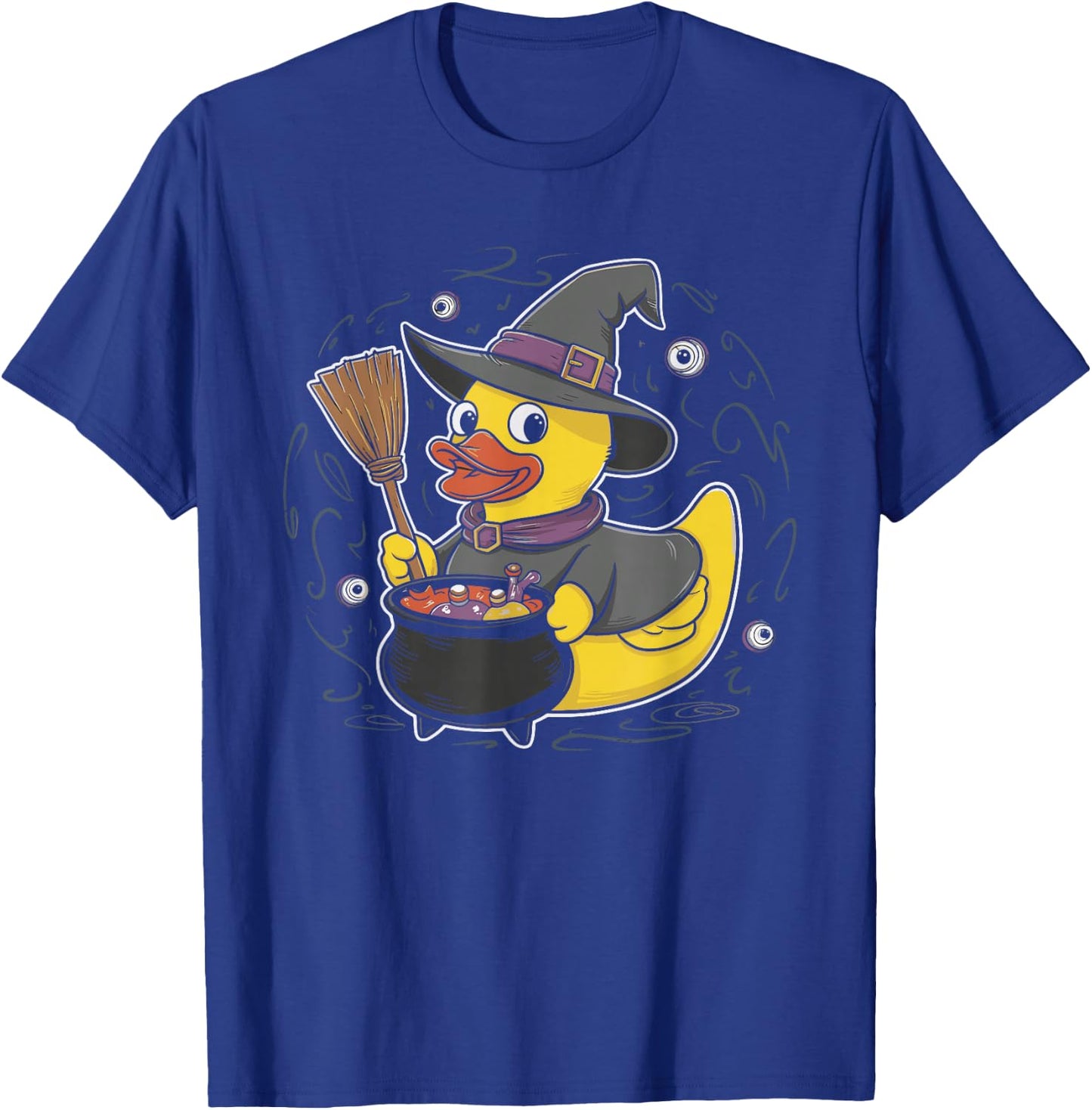 Rubber Duck Witch Rubber Duckie Costume Party T-Shirt - T-Shirt | Royal