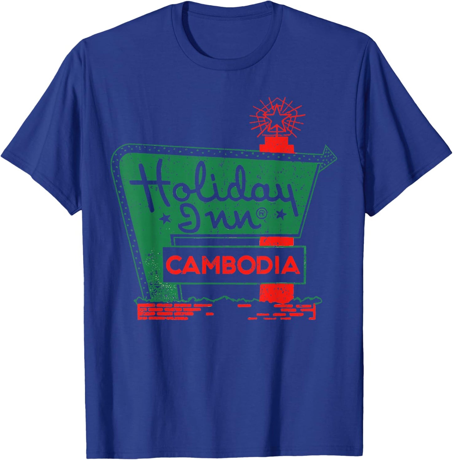 Vintage Holiday In Cambodia T-Shirt - T-Shirt | Royal