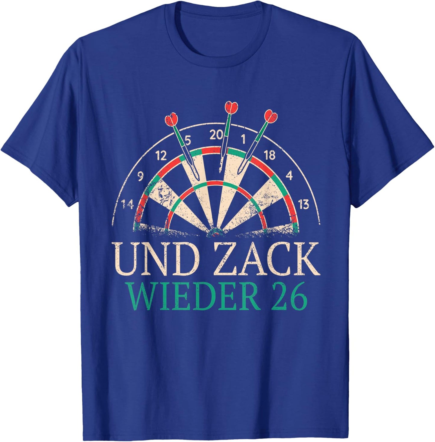 Ultra Dart and Zack Again 26 Darts , black T-Shirt - T-Shirt | Royal