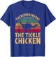 Therizinosaurus The Tickle Chicken - Funny Dinosaur Vintage T-Shirt - T-Shirt | Royal
