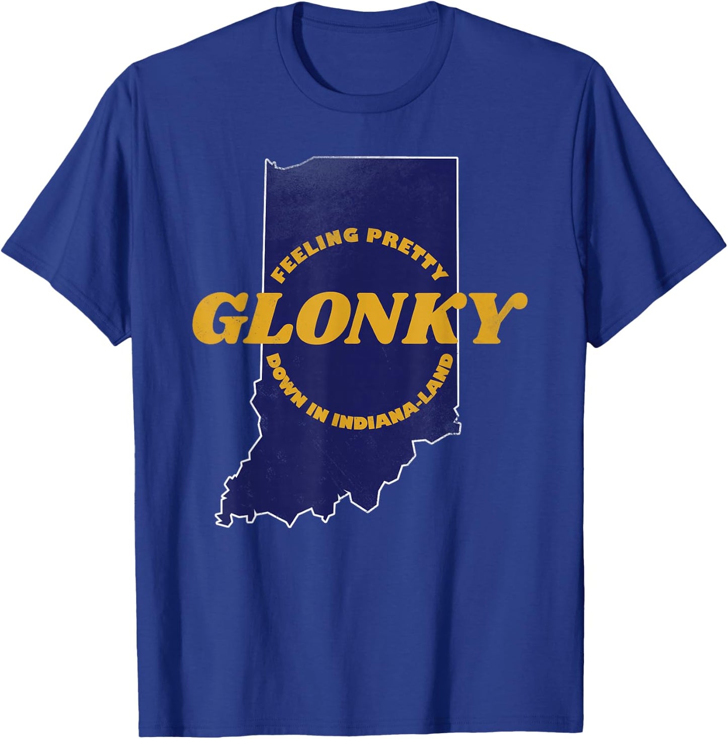 Glonky in Indiana Land T-Shirt - T-Shirt | Royal