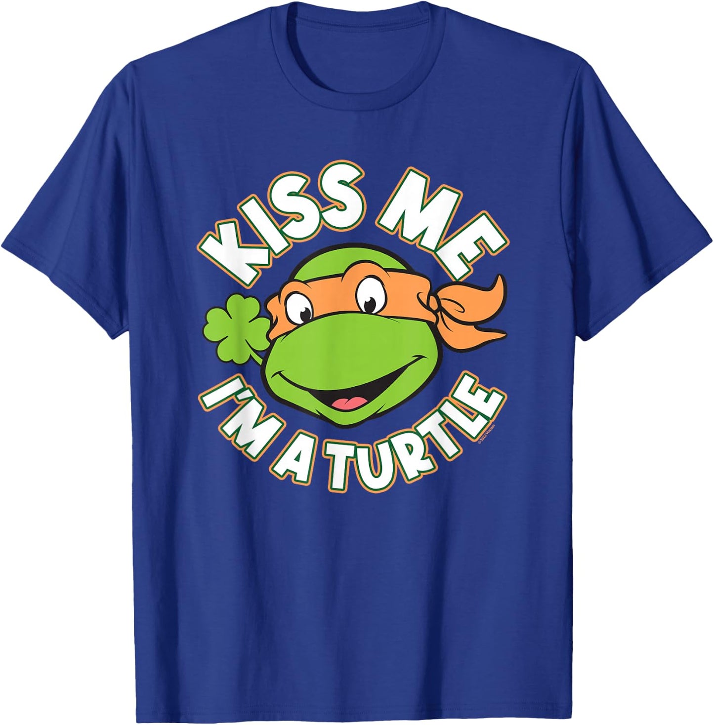 Teenage Mutant Ninja Turtles St. Patrick's Day Kiss Me T-Shirt - T-Shirt | Royal