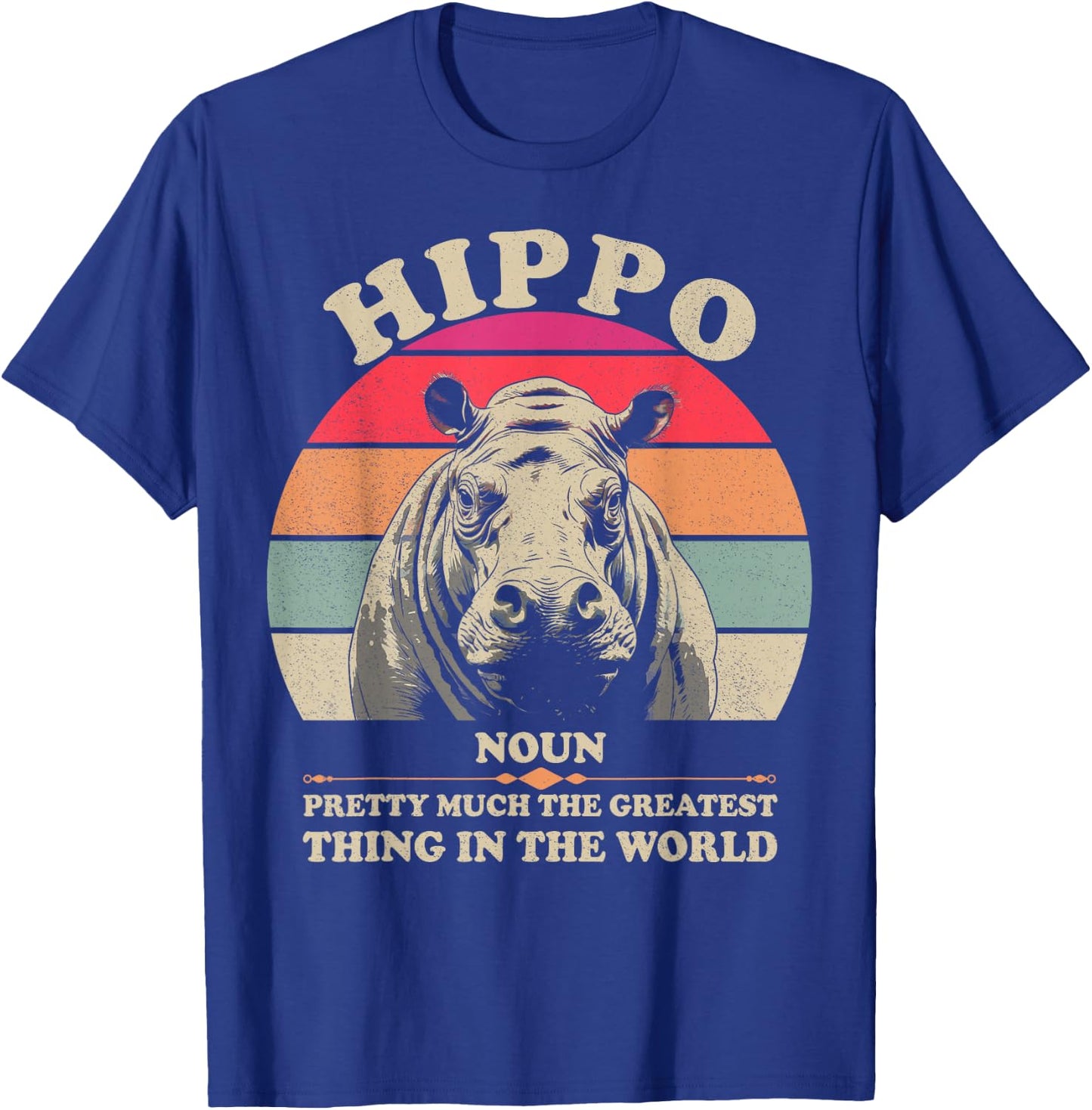 Hippo Definition Shirts Kids Cool Hippopotamus Funny T-Shirt - T-Shirt | Royal