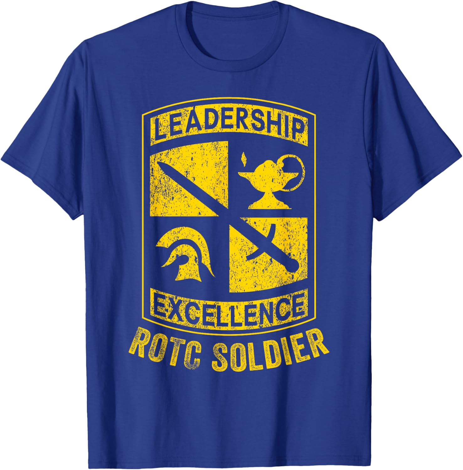 US ROTC Soldier Leadership Excellence USA ROTC Soldiers T-Shirt - T-Shirt | Royal