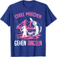 Coole Mädchen gehen Angeln Angler Fischer Kinder Angel T-Shirt - T-Shirt | Royal