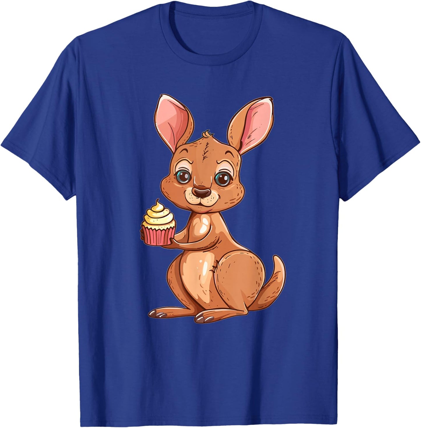 Cute Cupcake Kangaroo T-Shirt - T-Shirt | Royal