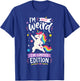 Unicorn I'm Not Weird I'm Limited Edition T-Shirt - T-Shirt | Royal