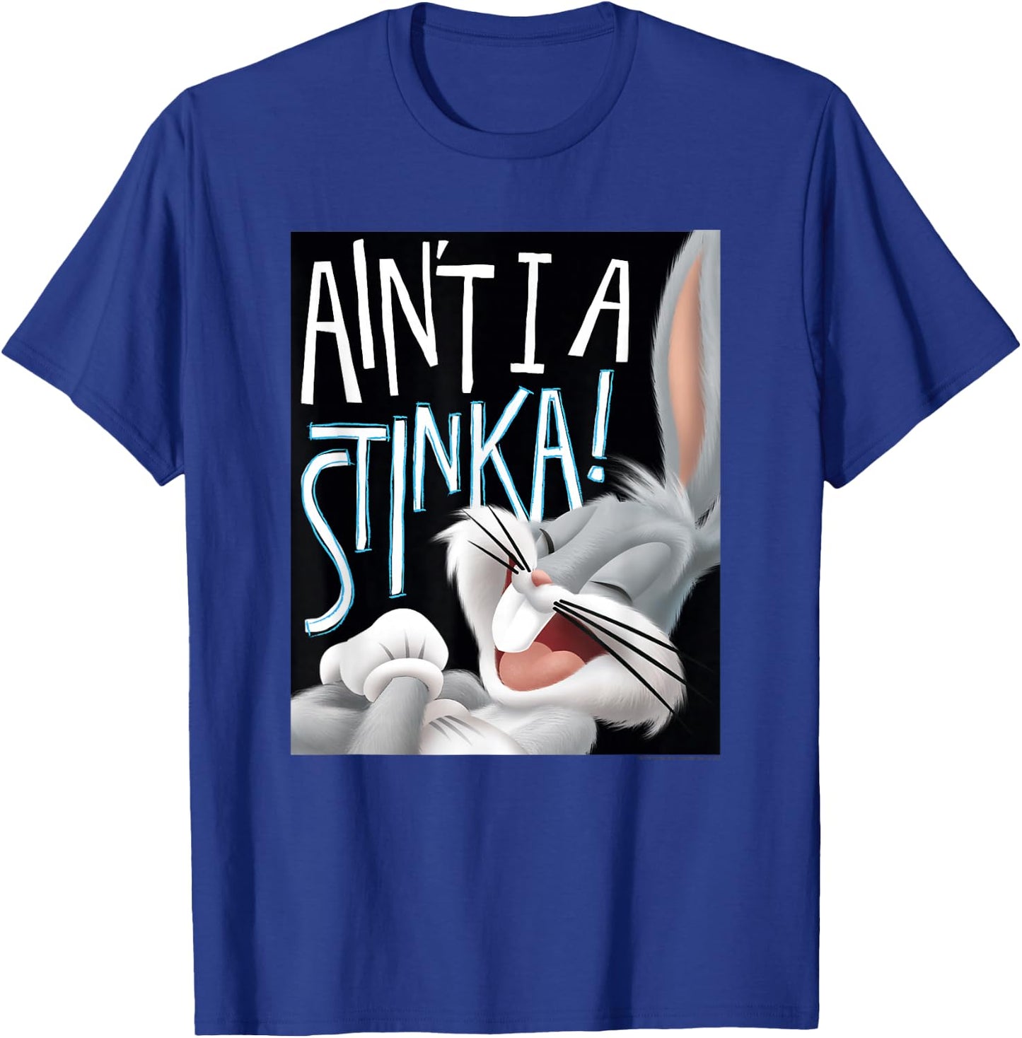 Looney Tunes Bugs Bunny Ain't I a Stinka! T-Shirt - T-Shirt | Royal